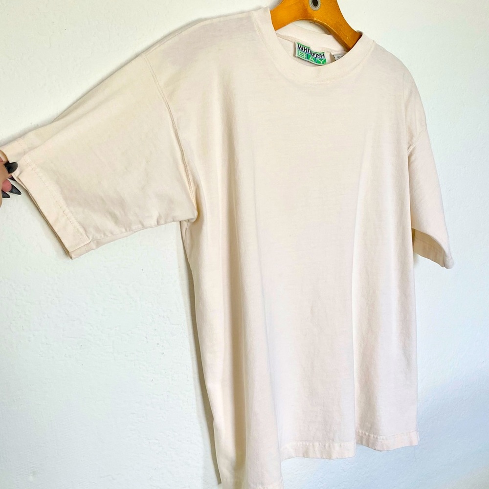 Vintage Off-White Oversized Boxy T-Shirt